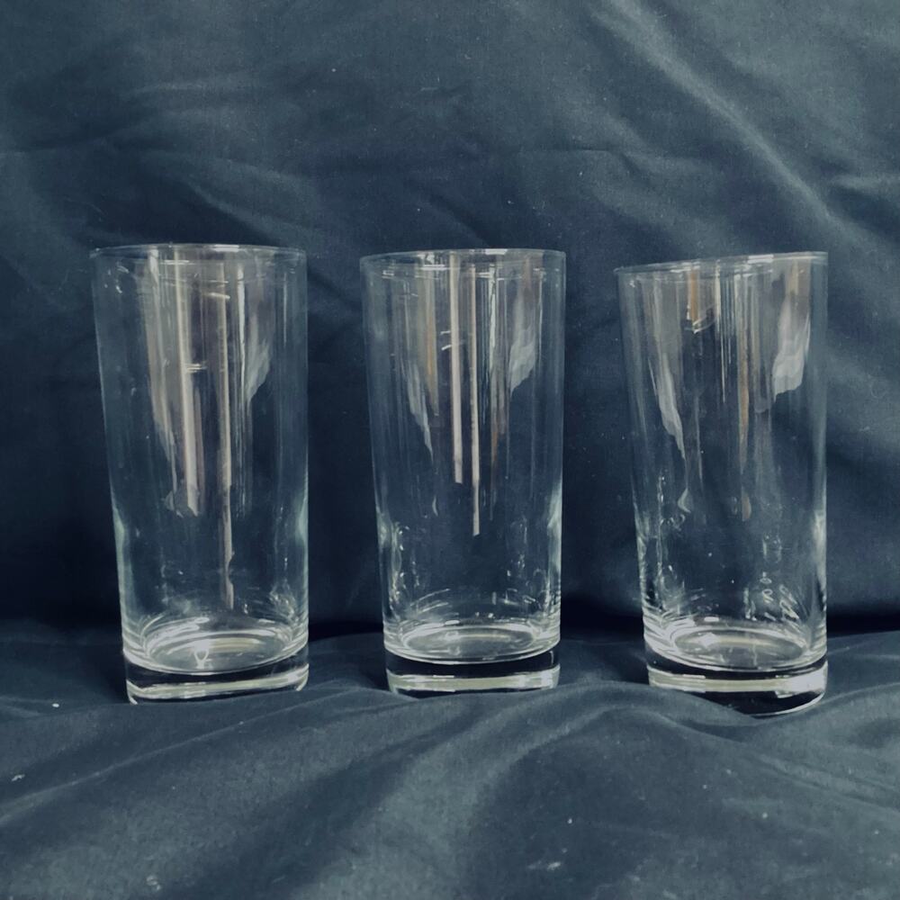 Clear Glass Water Tumblers